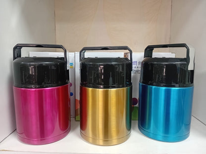 Stainless steel lunch box 800ml.