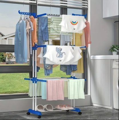 Portable / Movable Cloth Drying  Rack