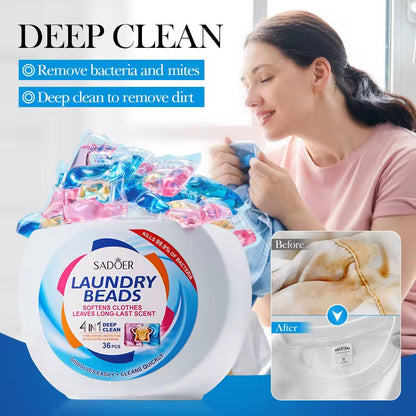 36pcs 4-in-1 Laundry Cleaning Pods