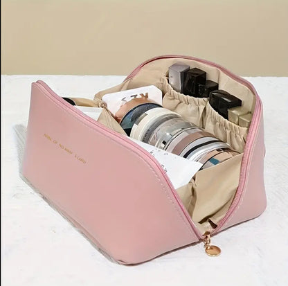 Pu leather cosmetic storage bags