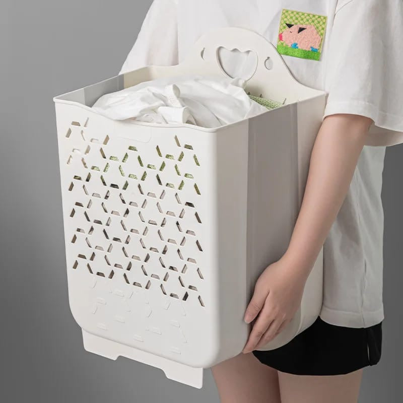 Big capacity collapsible high quality laundry bin
