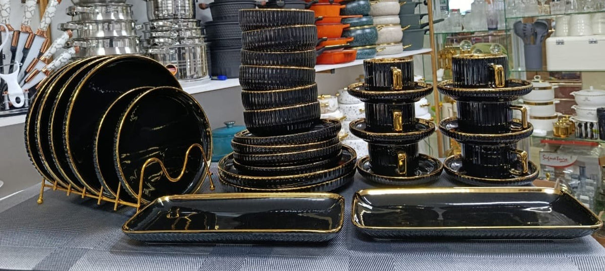 32pcs Elegant  European Porcelain Dinner set