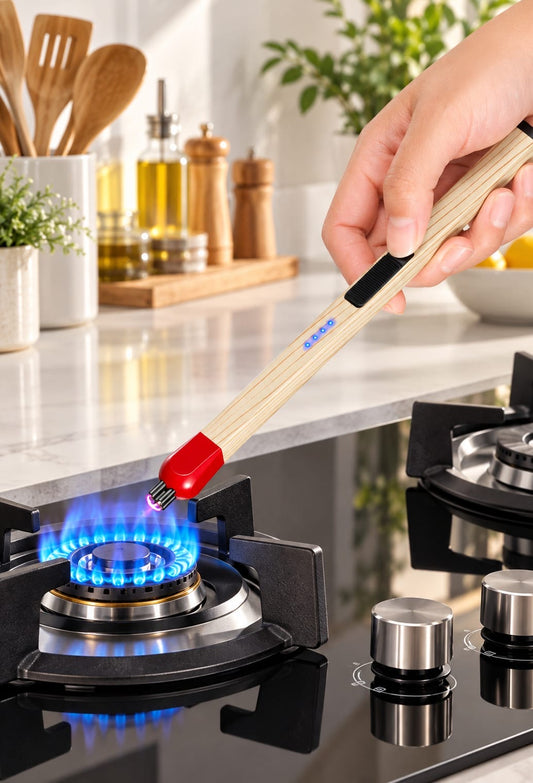 Rechargeable  match shaped lighter