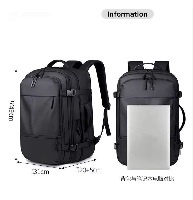 Multifunctional Expandable Unisex Backpack