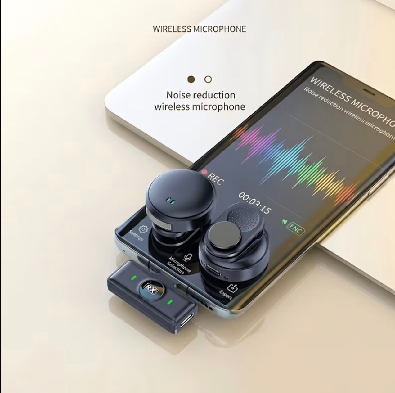 Wireless Lavalier Microphone 2.4G