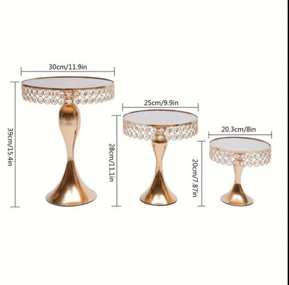 3Pcs cake stand