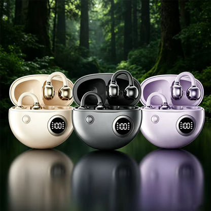 Electroplated Ear Clip Bluetooth Headset