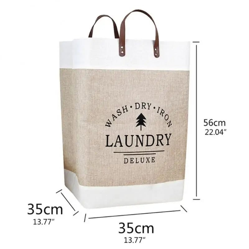 Large capacity Foldable Laundry Deluxe Basket