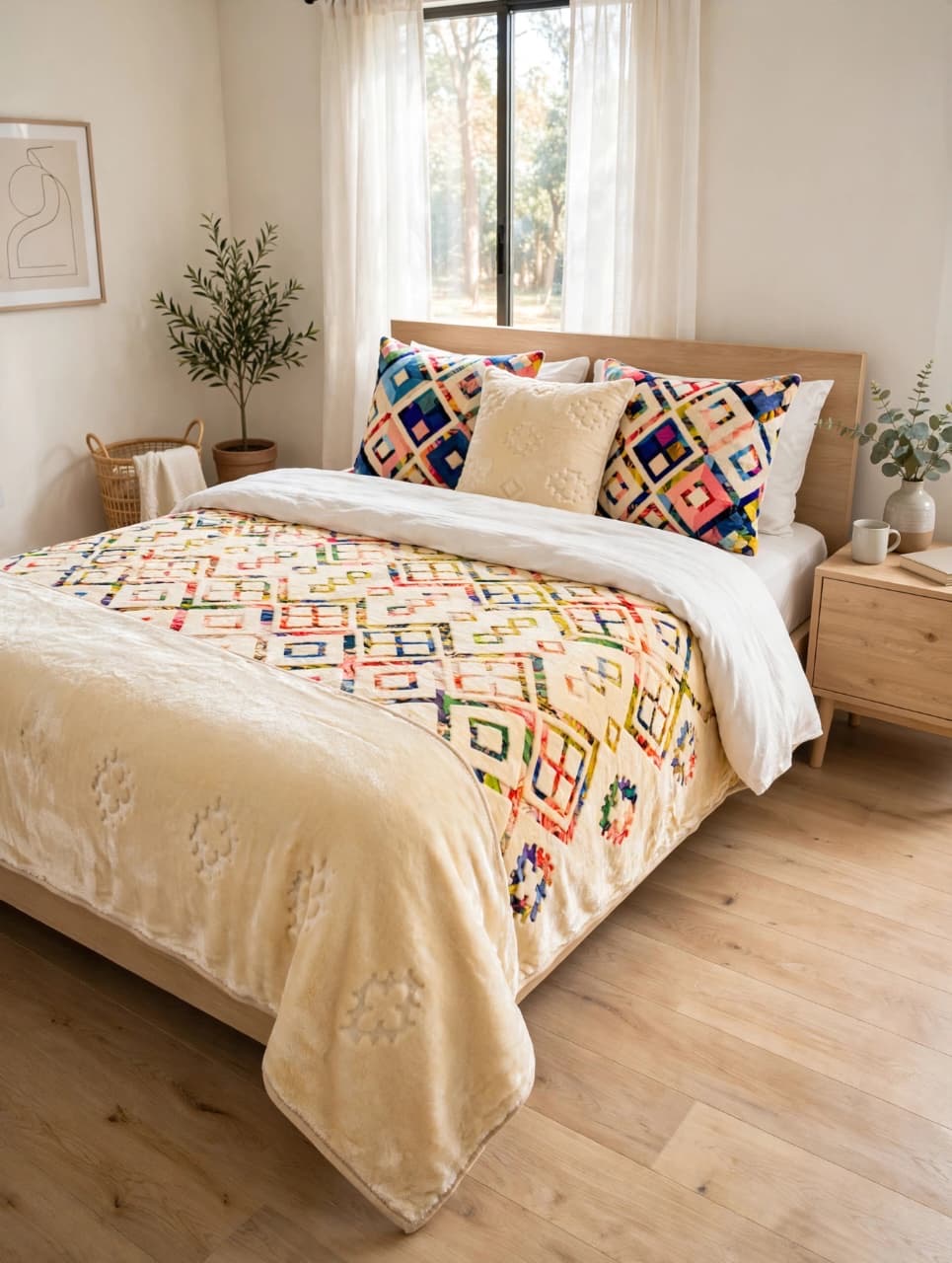 Mink blankets available
Sizes:4*6/5*6