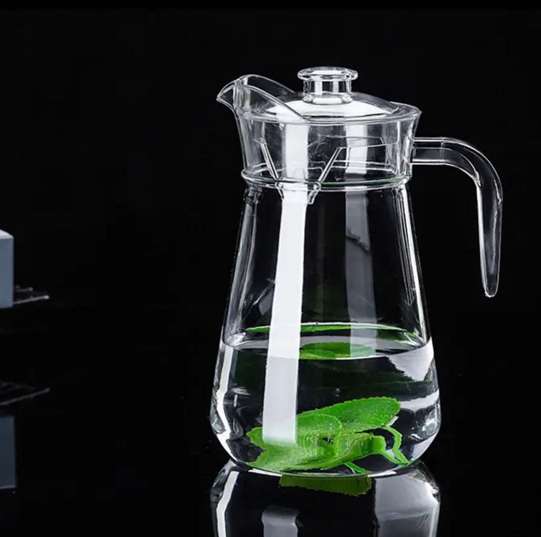 Glass Jug plus drinking glasses water set