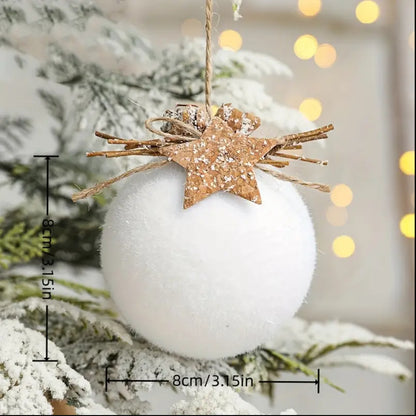 4 pcs set Decorative Christmas Ornaments