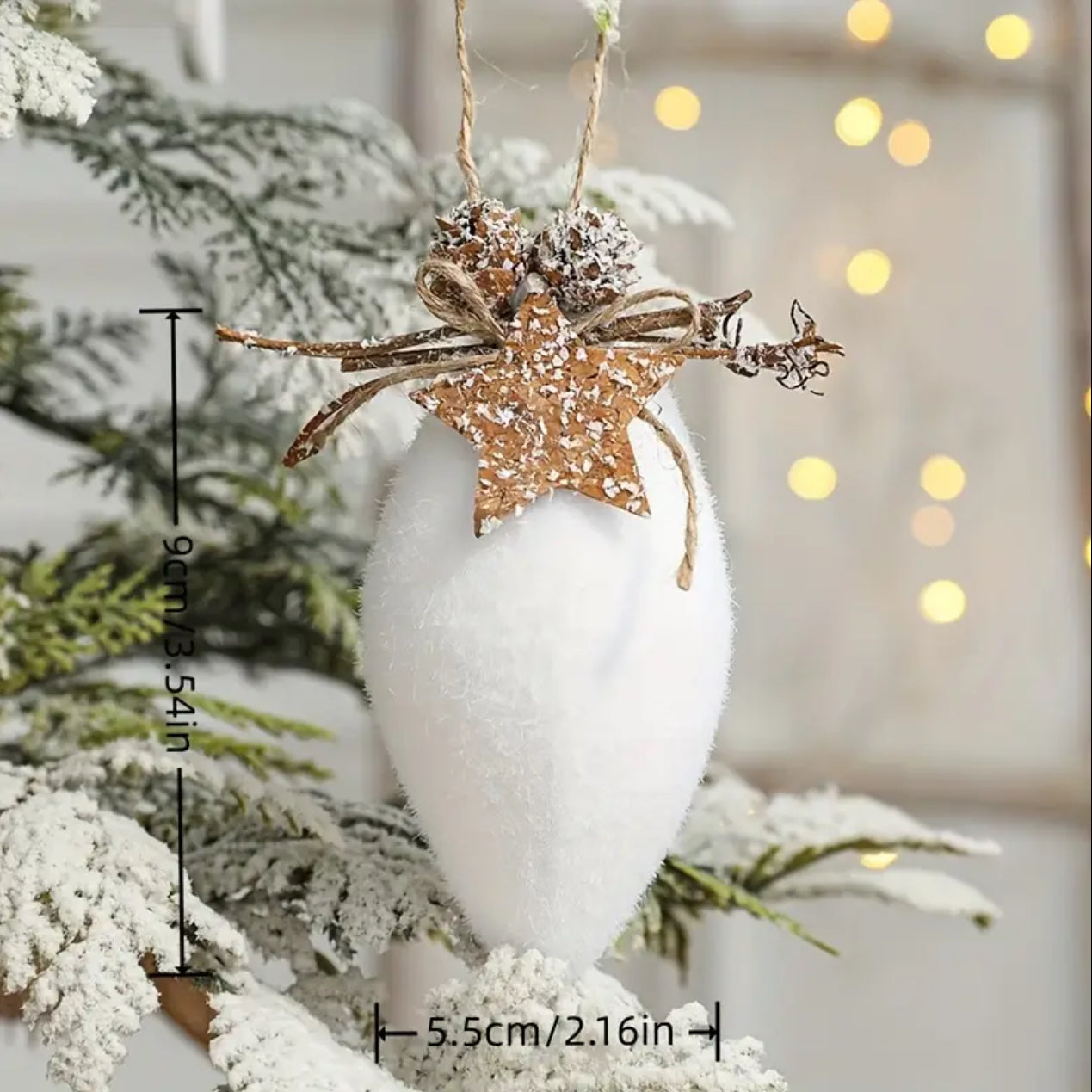 4 pcs set Decorative Christmas Ornaments