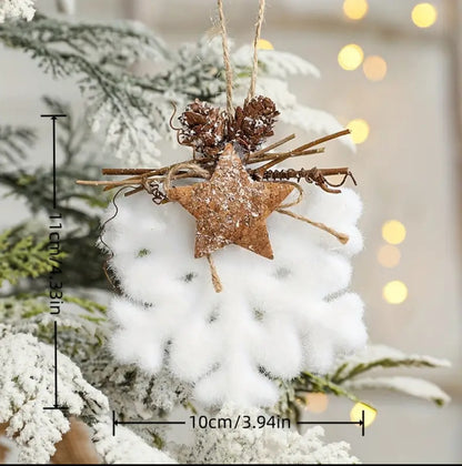 4 pcs set Decorative Christmas Ornaments