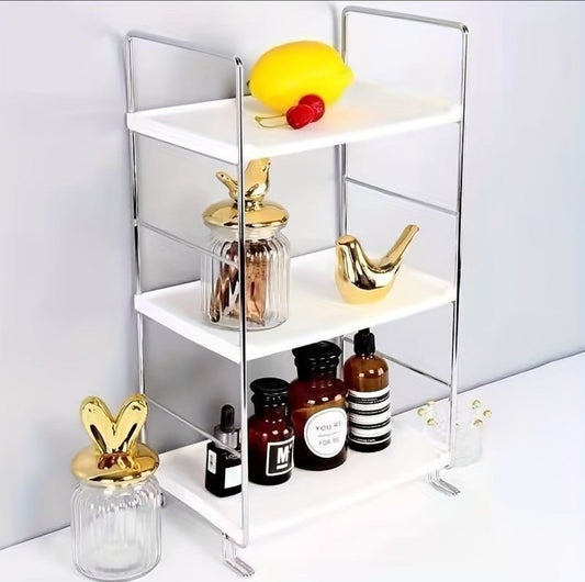 Multi-layer copper-plated countertop rack