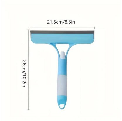 3-in-1 Car Spray Glass Double Sided Wiper Spray Window Squeegee  Cleaner