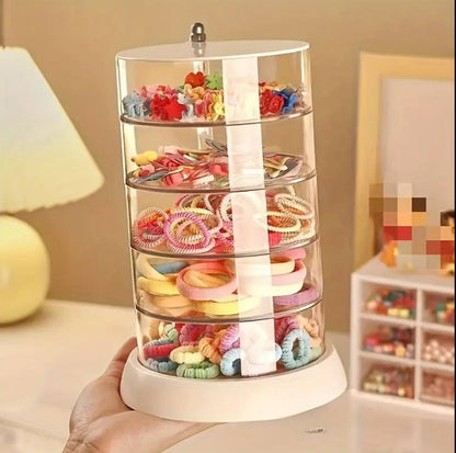 Acrylic rotating Jewellery holder