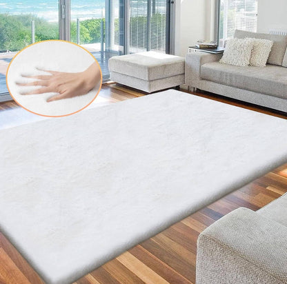 Luxury Style Nordic Rabbit fur Carpet