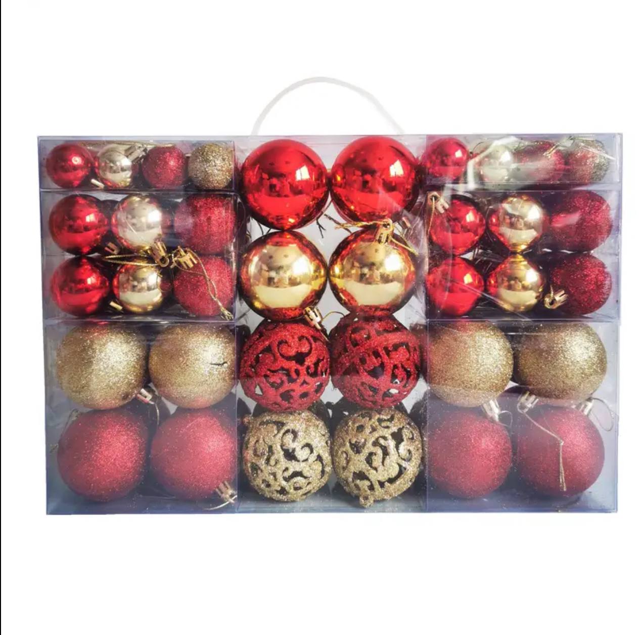 100Pcs Christmas Ball Ornaments for Christmas tree