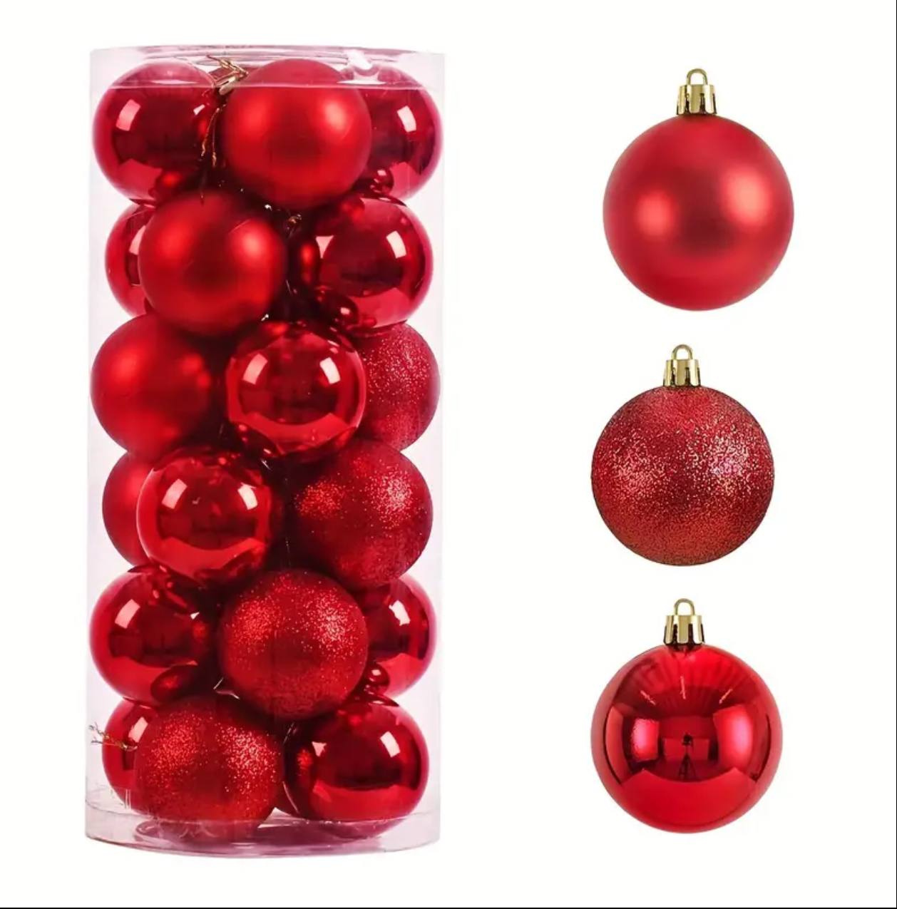 *24pcs Christmas balls decor