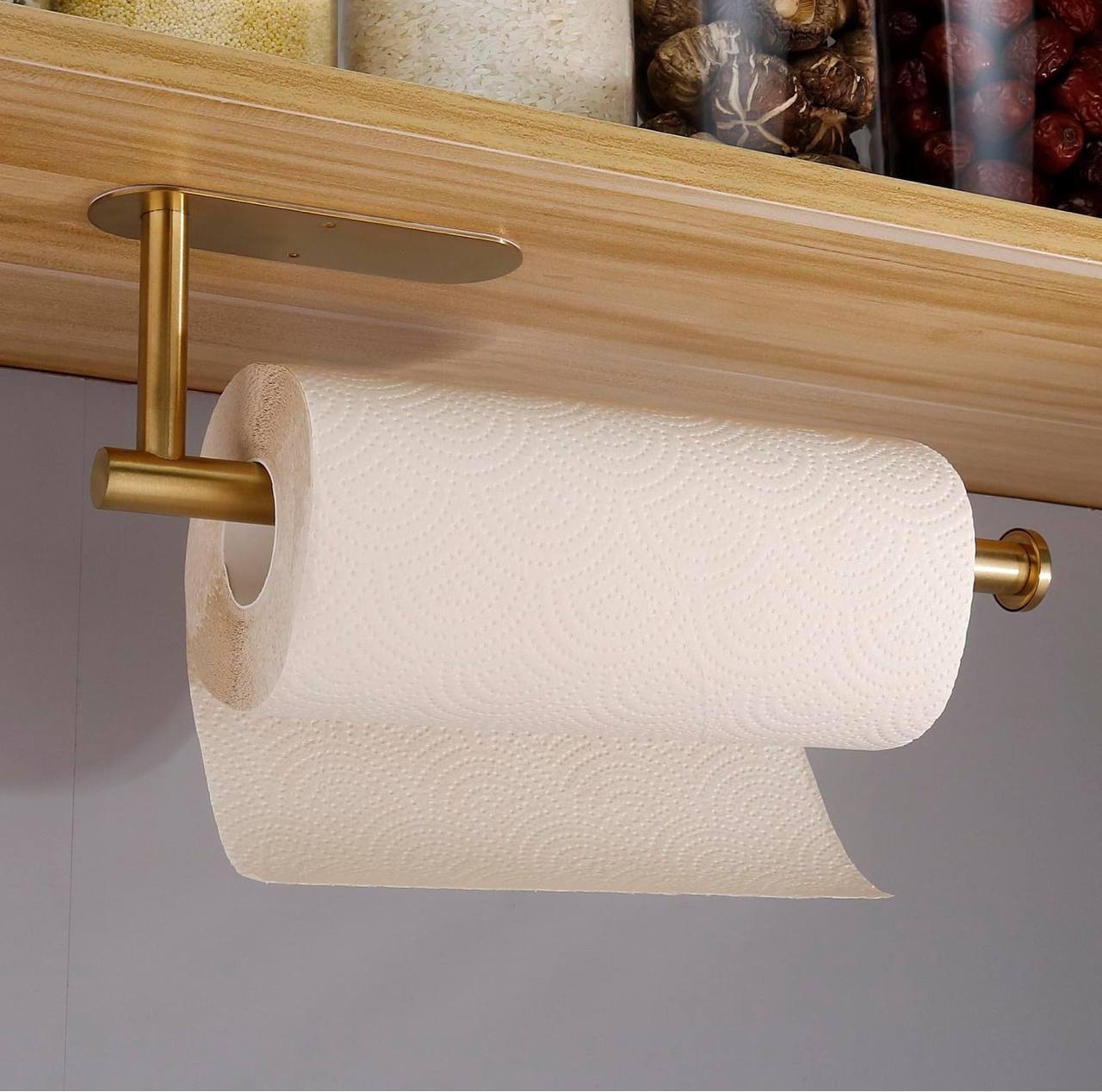 Stainless wall mounted paper towel holder