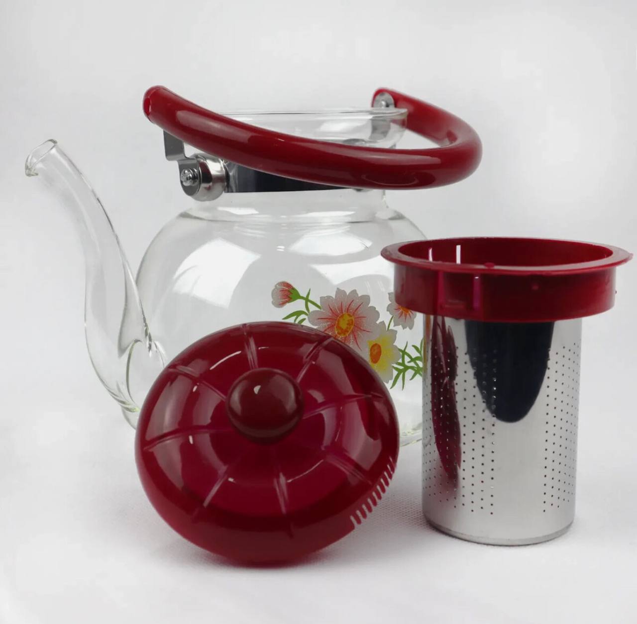 Heat resistant infuser kettle