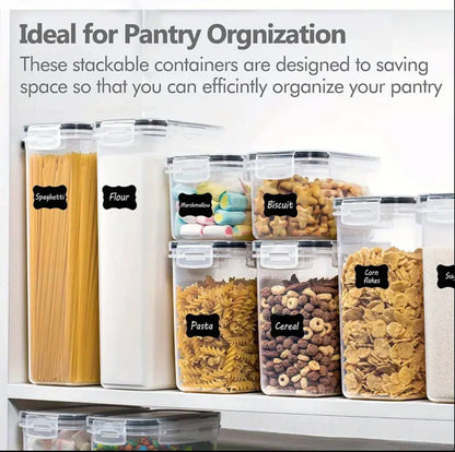 8 pcs Food/Pantry Storage Containers