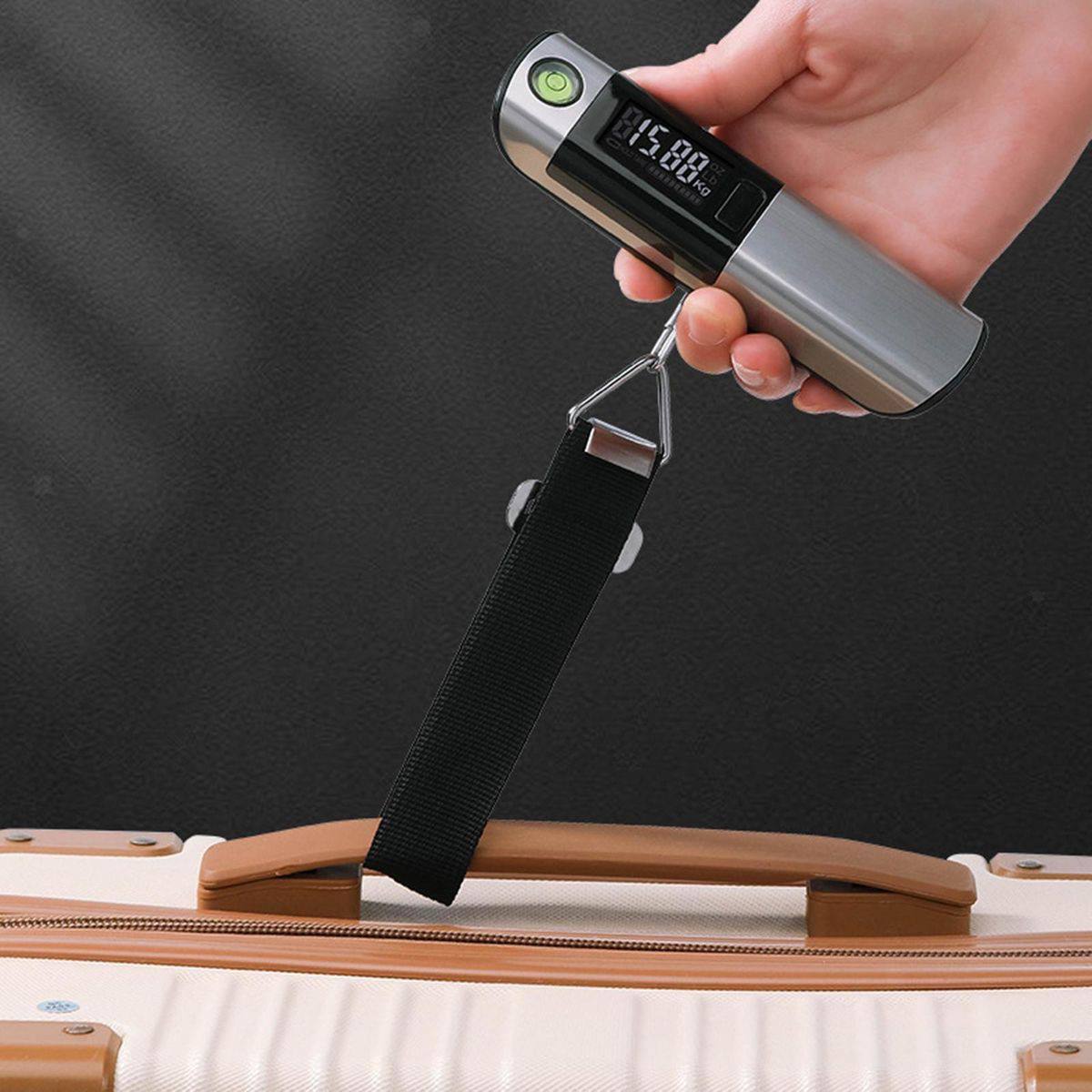 Portable travel digital luggage scale