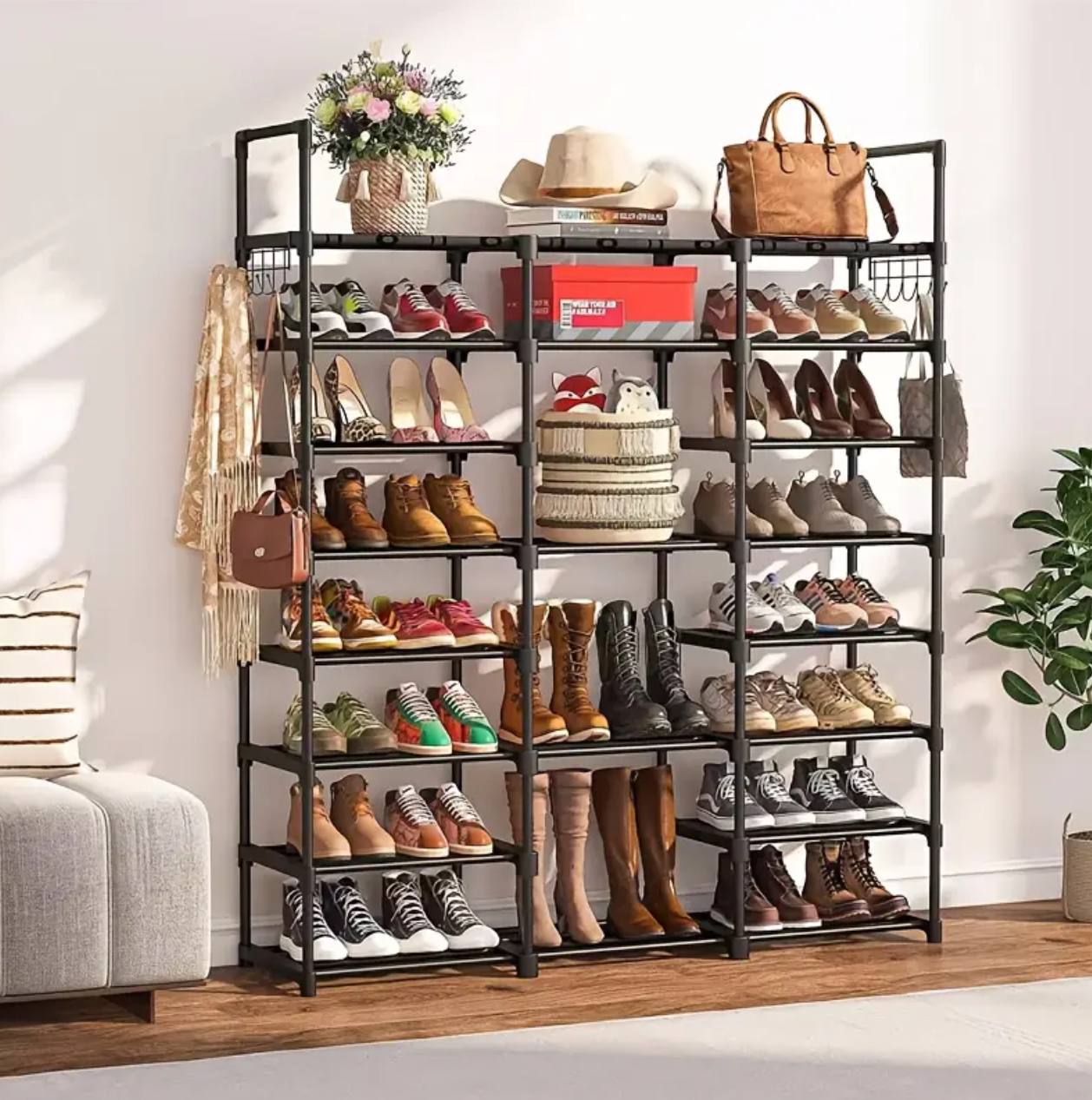 DIY simple Multi-layer shoe rack organizer