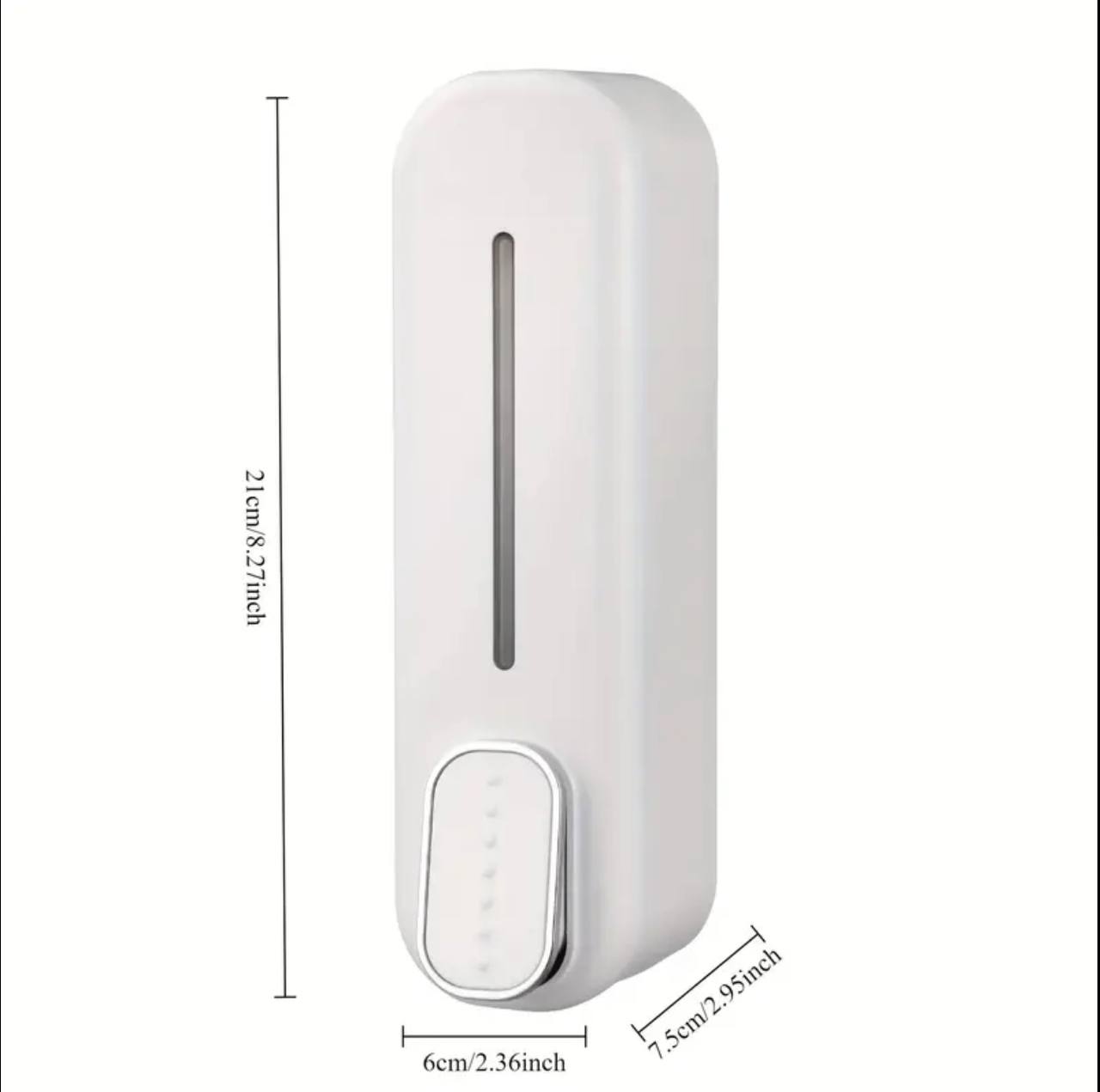 350ml wall mount soap dispenser