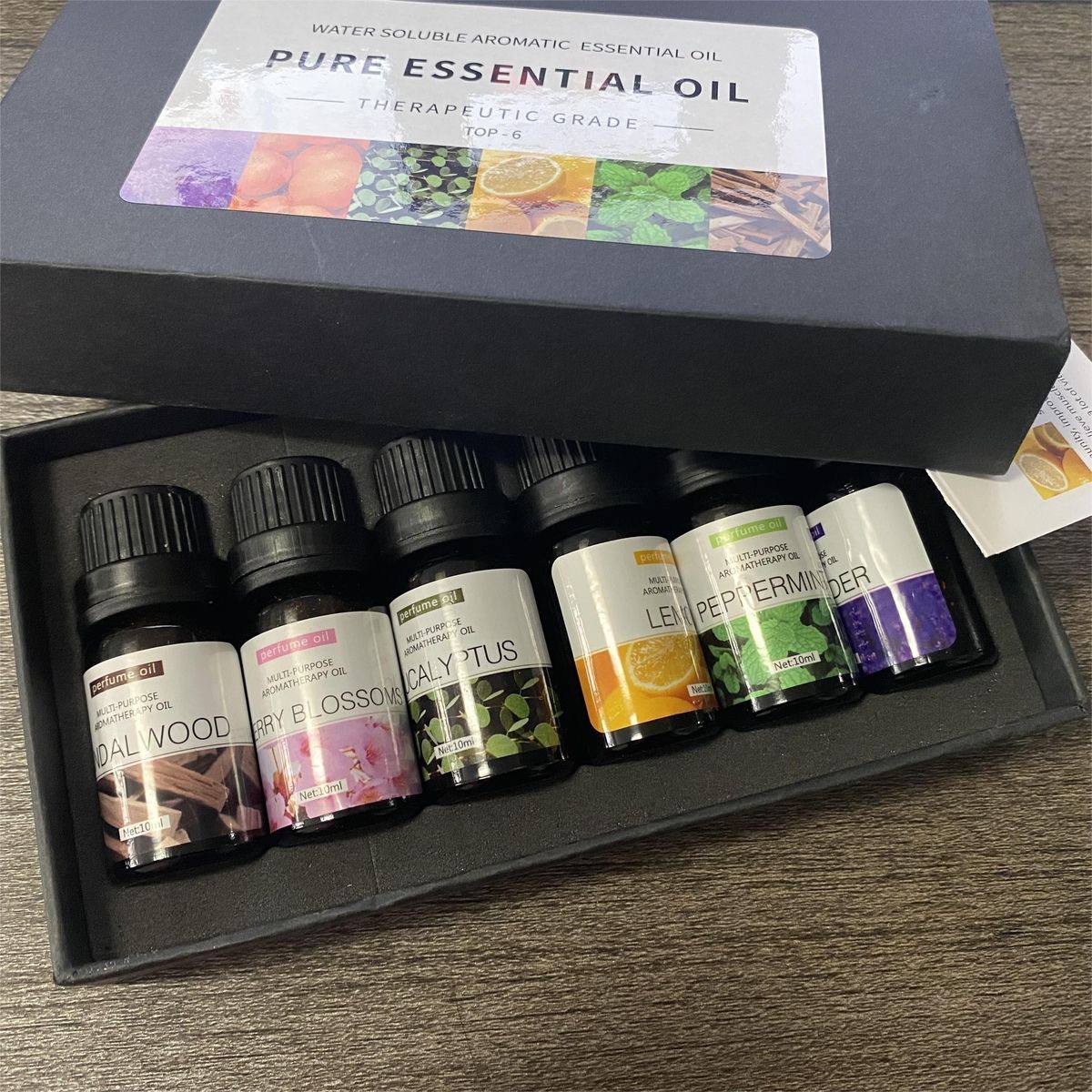 6pc set 100% Pure Natural Aromatherapy Essential Oils