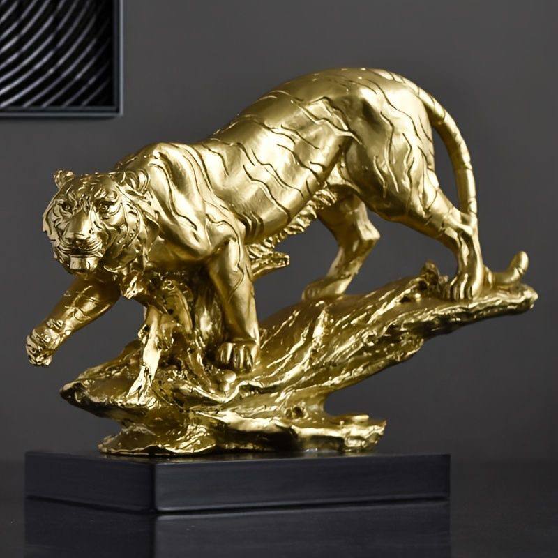 Tiger Resin Sculpture Decoration ornament