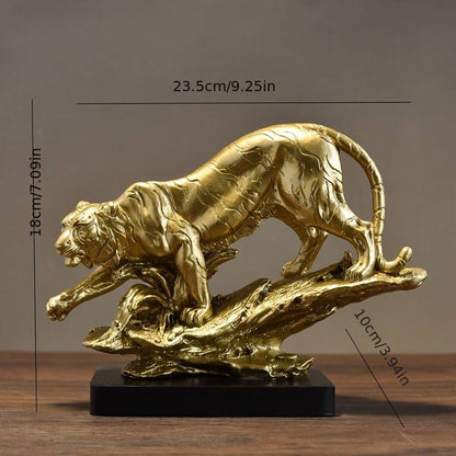 Tiger Resin Sculpture Decoration ornament