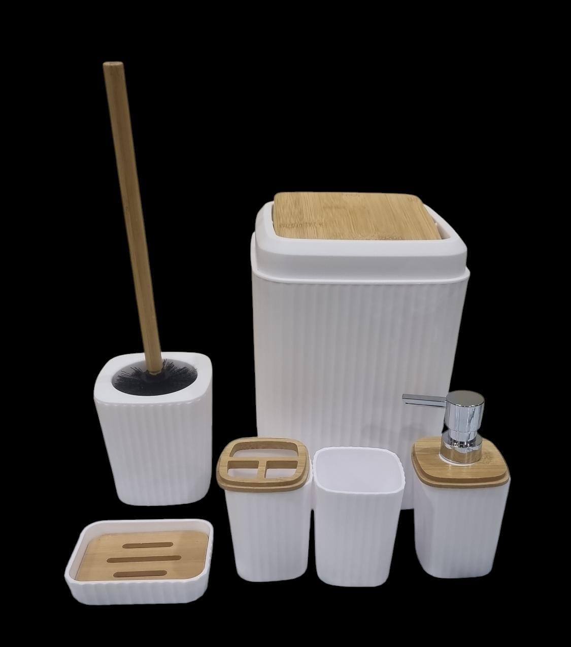 Bathroom set of 6pc