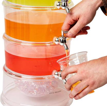 3 tier juice dispenser