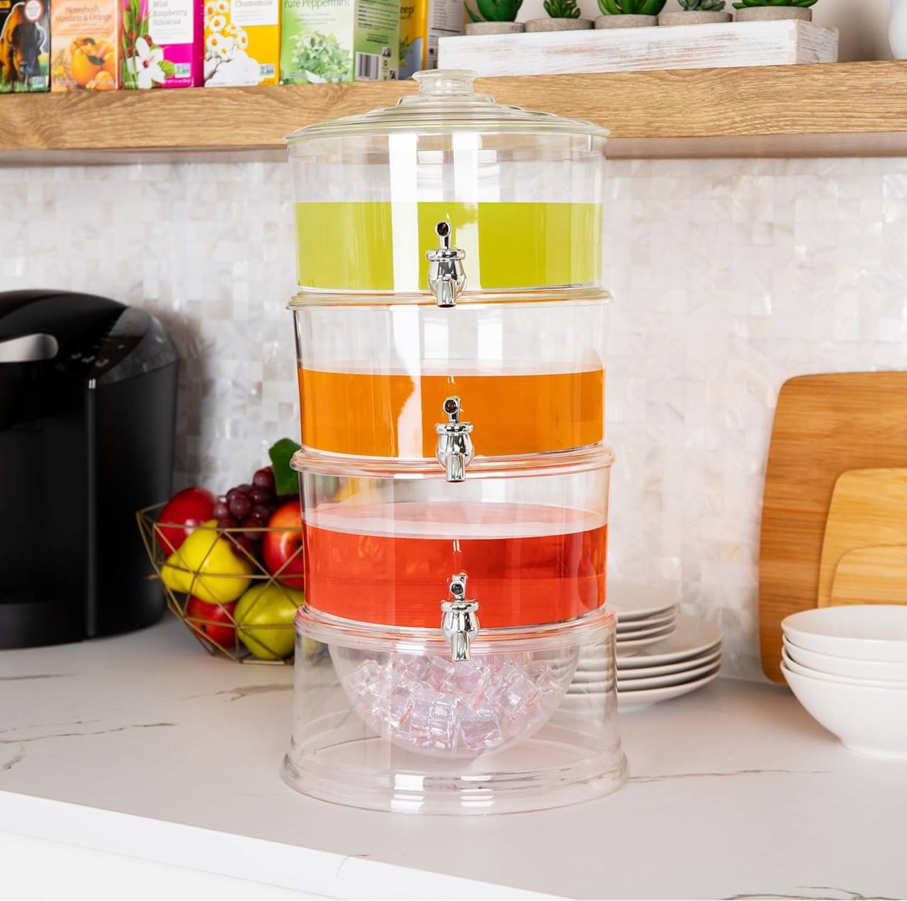 3 tier juice dispenser