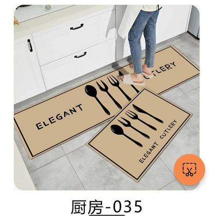 2 piece Rubber kitchen mats