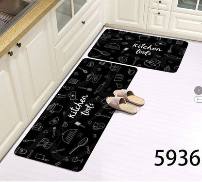 2 piece Rubber kitchen mats