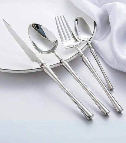 24pcs MIRROR LUXURY CUTLERY SET stainless steel