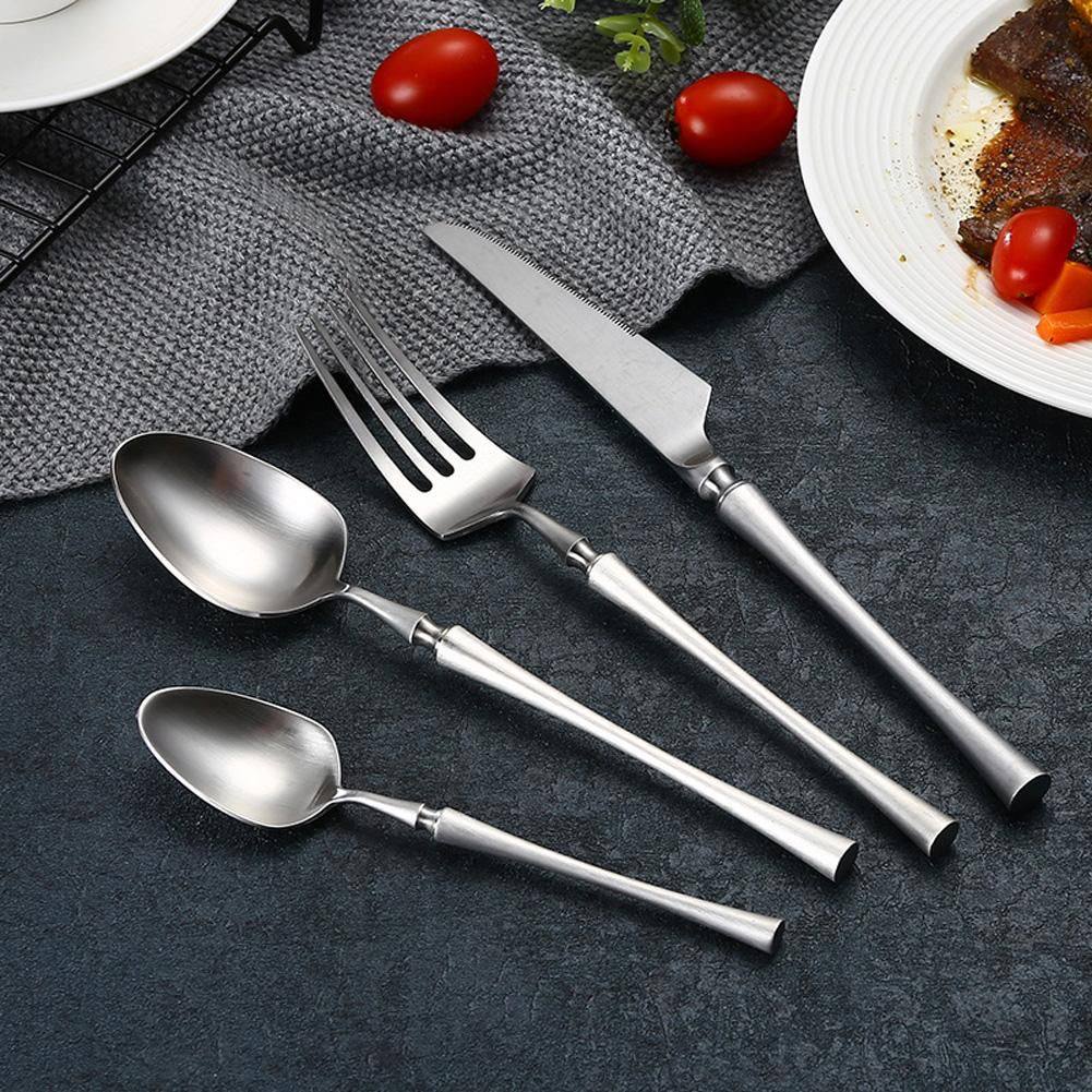 24pcs MIRROR LUXURY CUTLERY SET stainless steel