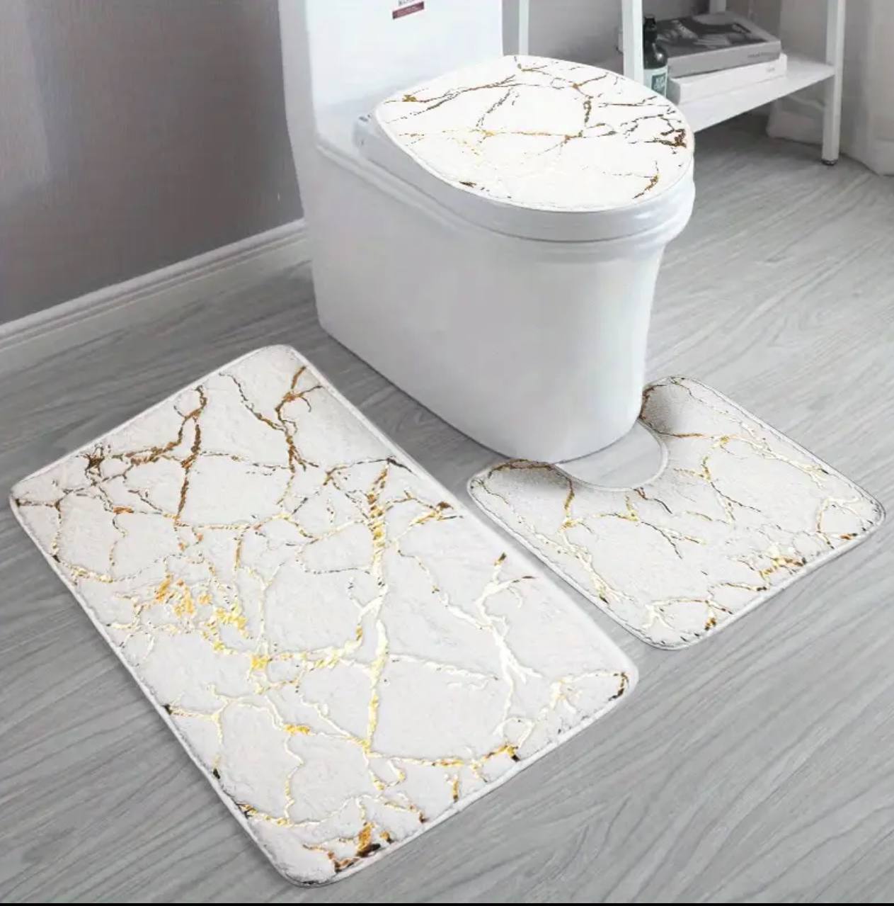 3pcs sets Toilet mats