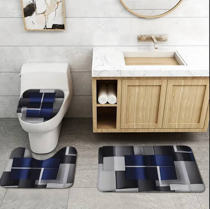 3pcs sets Toilet mats