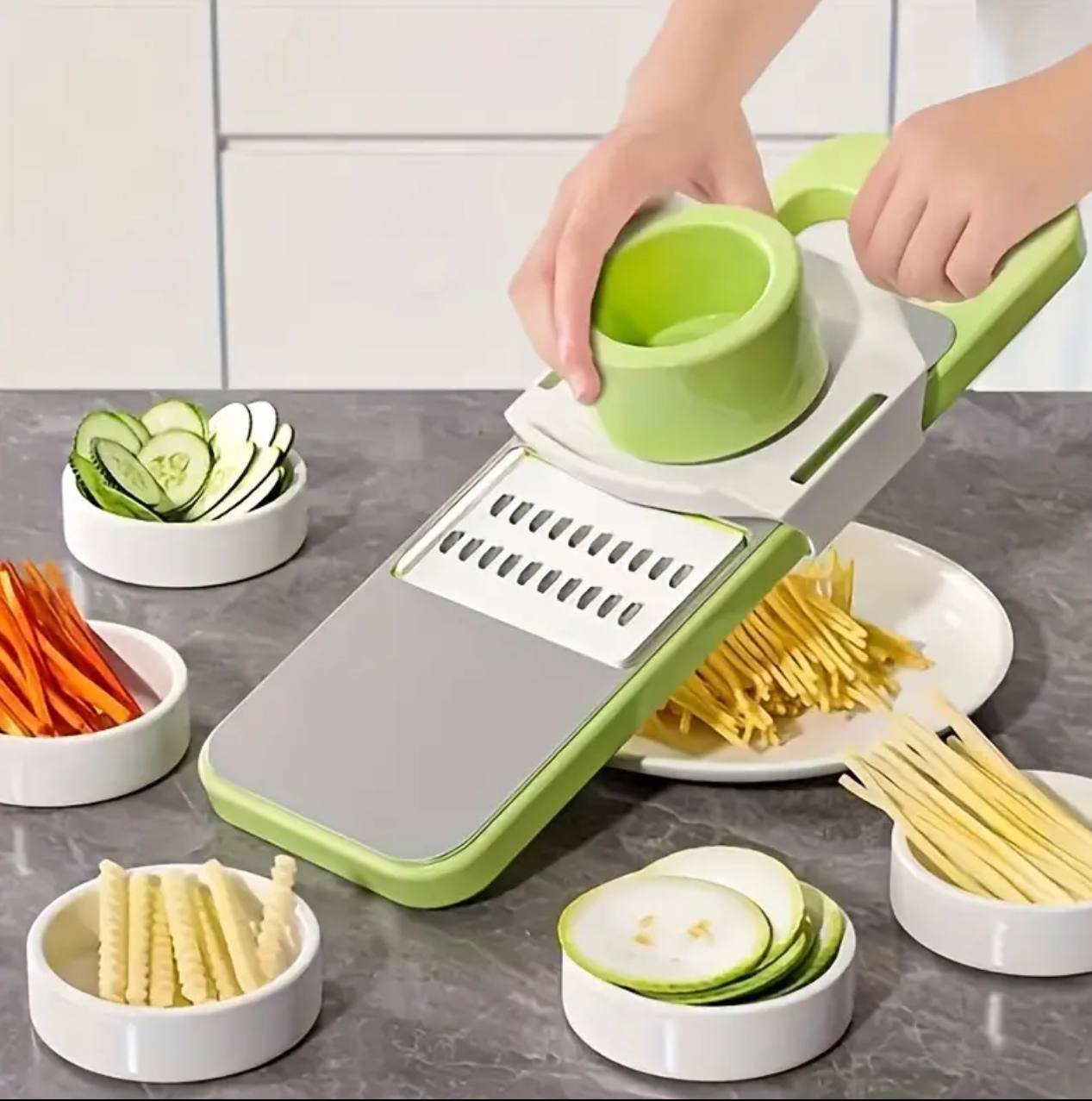 6 in 1 vegetable slicer