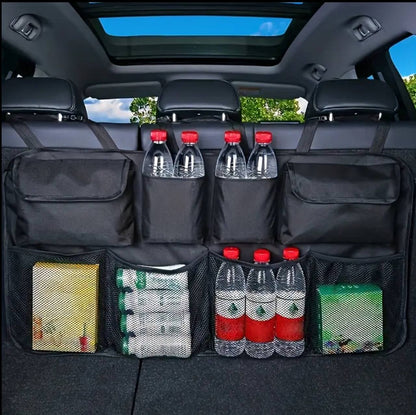 Car Trunk Organizer Adjustable Backseat Storage Bag