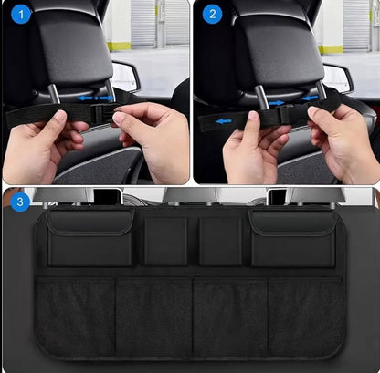 Car Trunk Organizer Adjustable Backseat Storage Bag