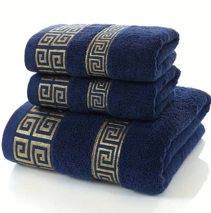 3pcs/set Cotton bath towel