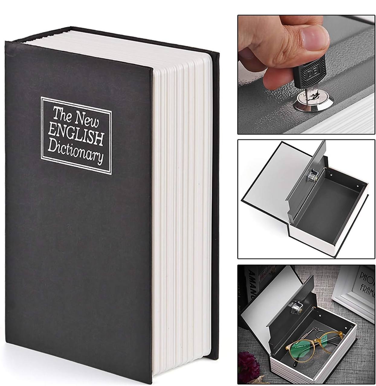 Hidden Dictionary Key Safe for documents, jewelry,money and treasures