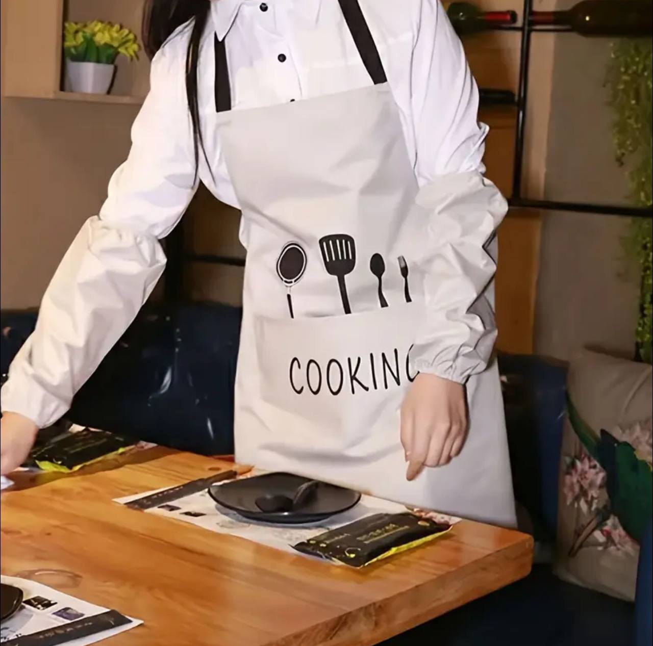 Fancy water proof KITCHEN APRONS