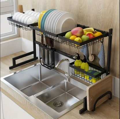 85CM over the sink dish drainer rack