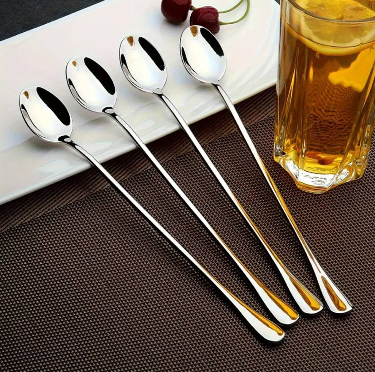 Stainless steel Long tea Spoon