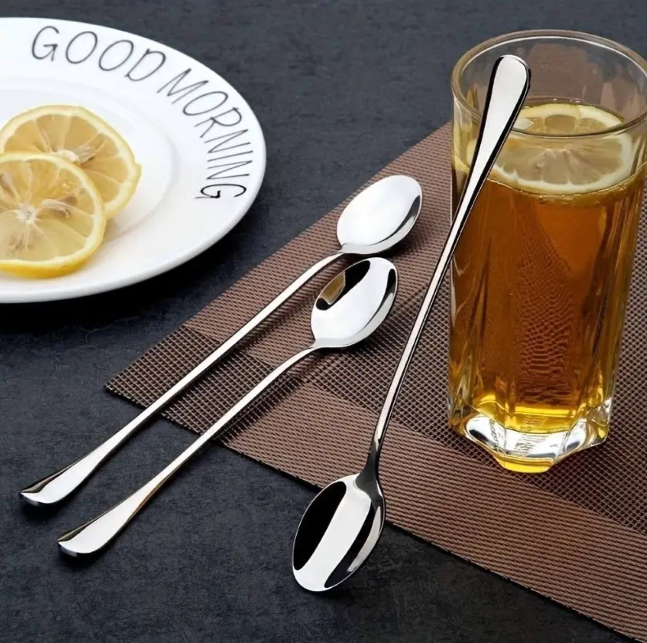 Stainless steel Long tea Spoon